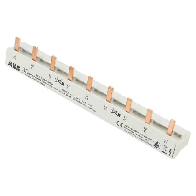 ABB Busbar; 10mm2; Poles: 3; 690VAC