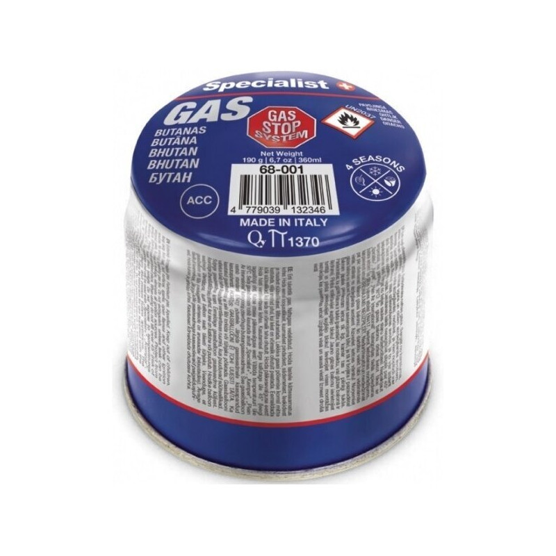 PRC Butāna gāzes balons Specialist+ Stop