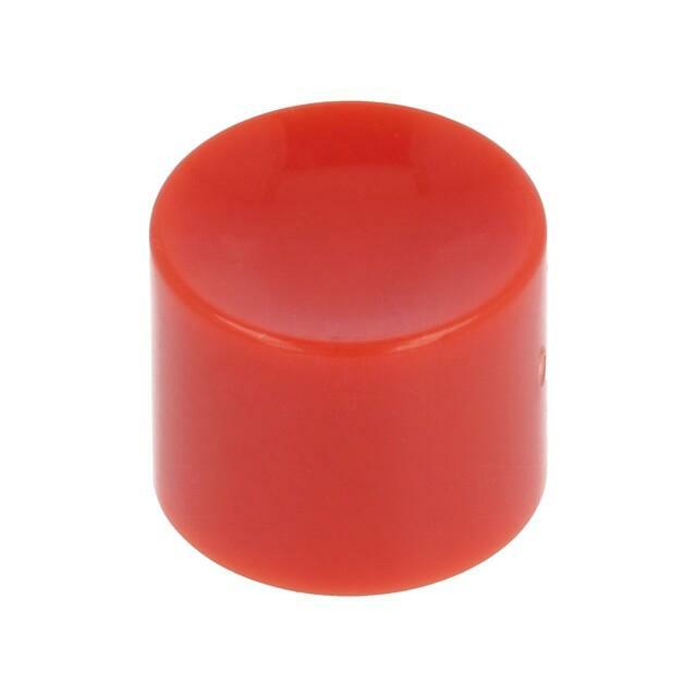KNITTER-SWITCH Button; Illumin: none; Body: red