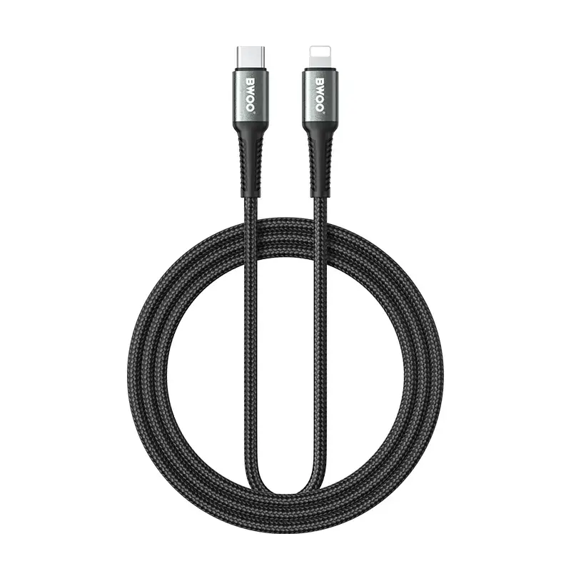 BWOO 30W Braided USB-C to Lightning