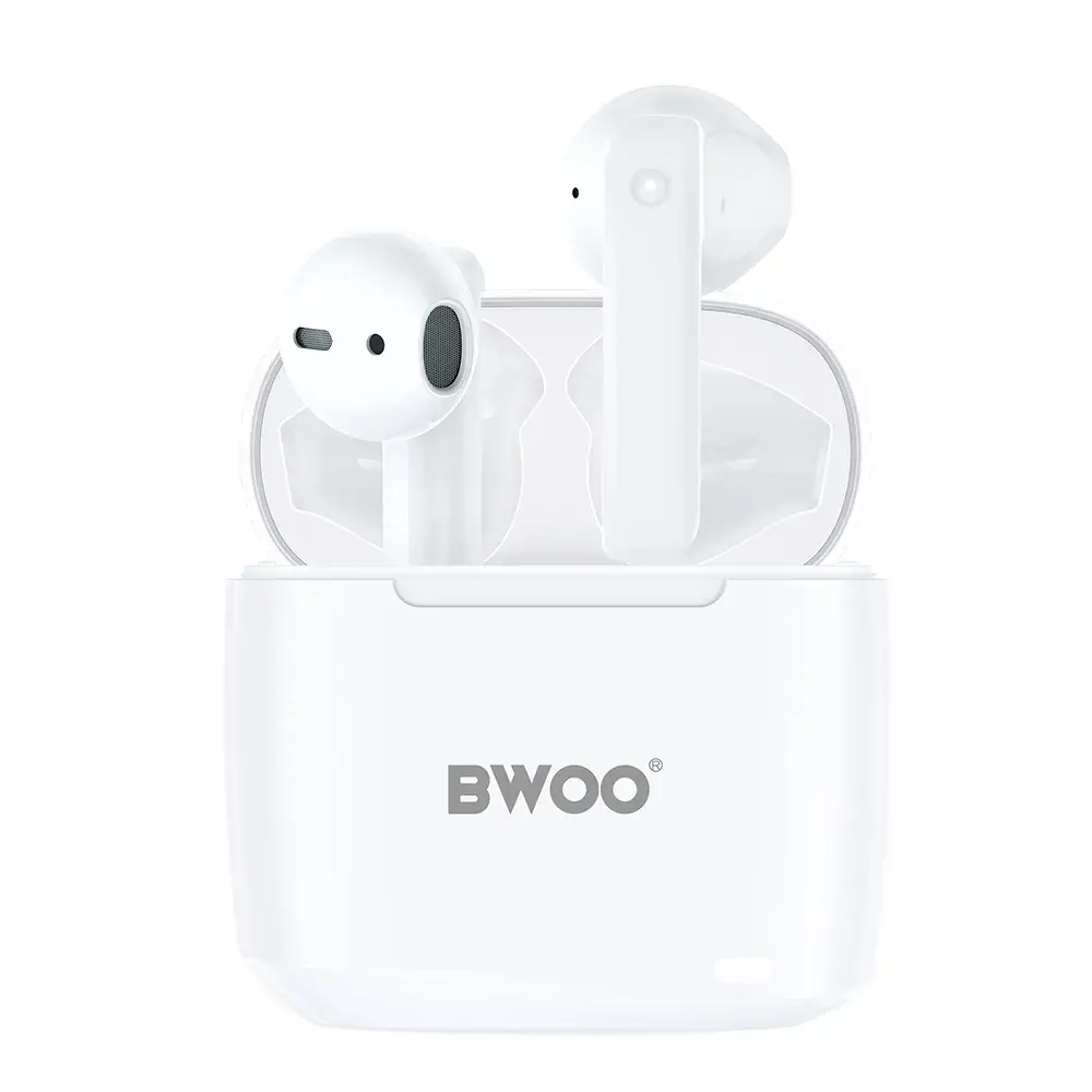 BWOO wireless TWS earphones BW94-WH white