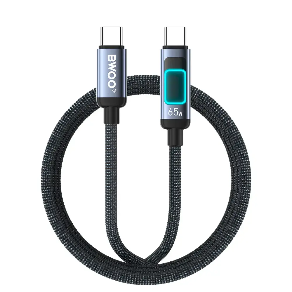 BWOO X324CC braided fast charging cable