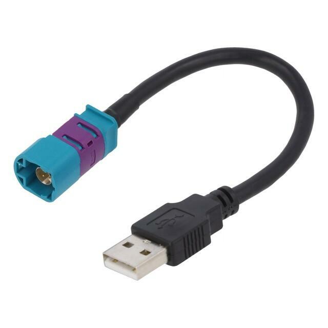 4CARMEDIA Cable; 0.18m; Fakra HSD