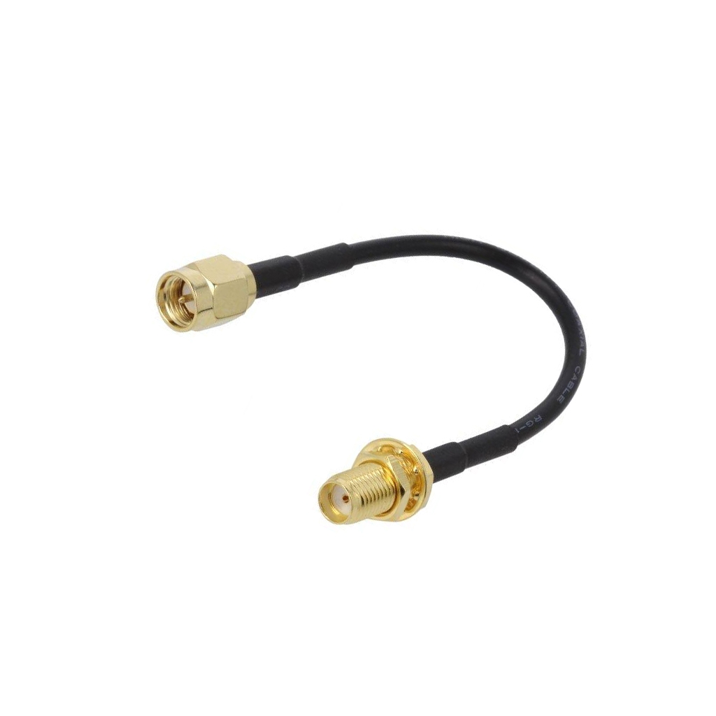 JC ANTENNA Cable; 100mm; SMA male