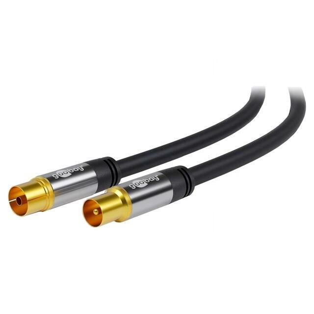GOOBAY Cable; 10m; coaxial 9.5mm