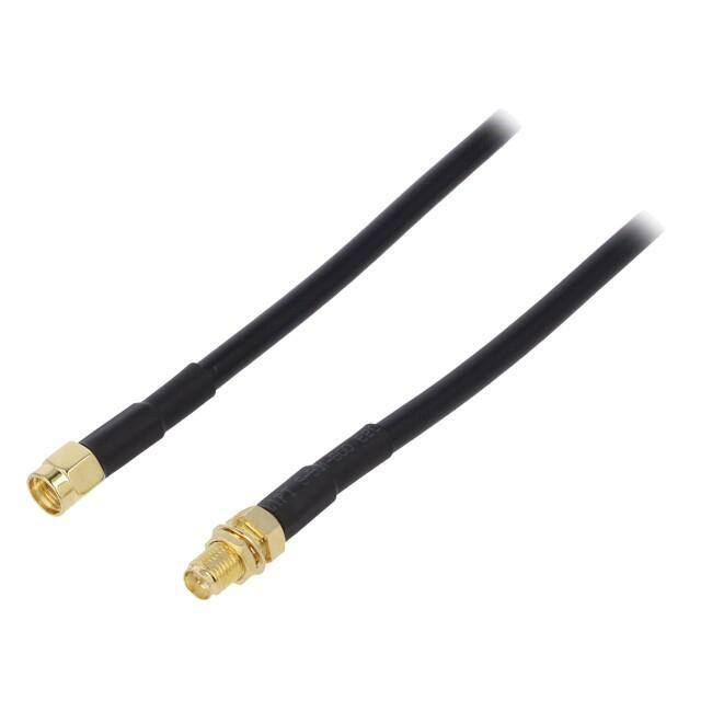 GOOBAY Cable; 3m; RP-SMA male,RP-SMA