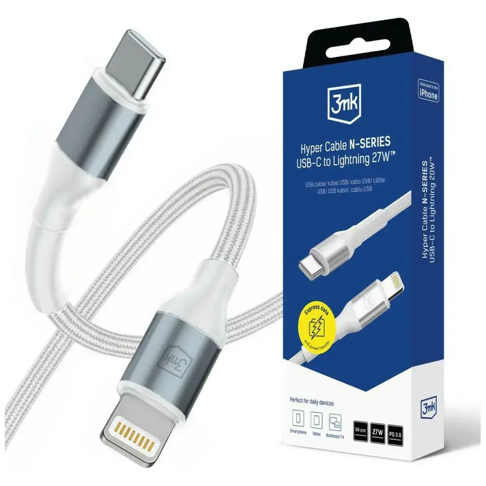 Cable 3MK Hyper Cable N-SERIES USB-C