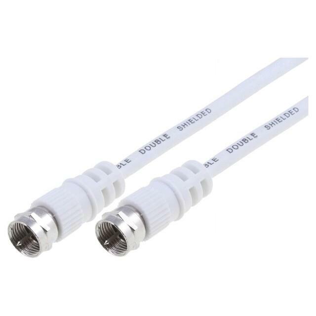 GOOBAY Cable; 5m; F plug,both