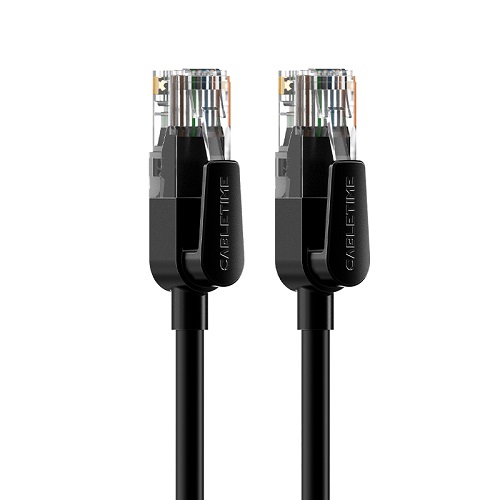 CableTime Cable Cat6 UTP, 1m, black