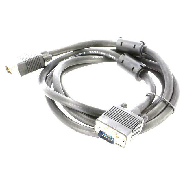 SAVIO Cable; D-Sub 15pin HD plug