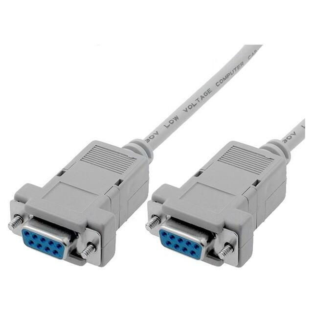 GOOBAY Cable; D-Sub 9pin socket,both
