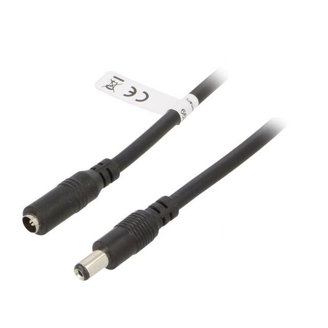 Cable; DC 5,5/2,1 plug