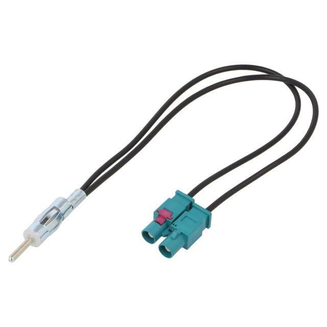 4CARMEDIA Cable; DIN plug,Fakra plug