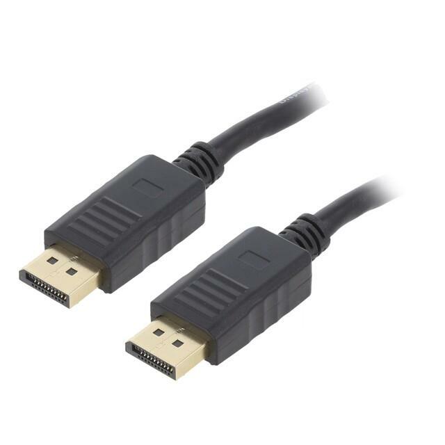 GEMBIRD Cable; DisplayPort plug,both sides