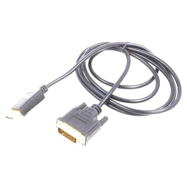 SAVIO Cable; DisplayPort plug,DVI-D (24+1)