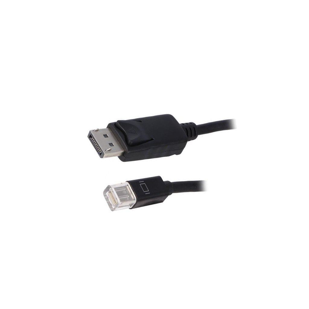 Cable; DisplayPort plug,mini DisplayPort plug