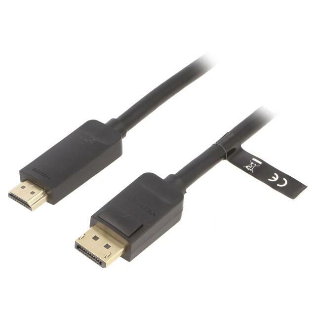 CABLE DP TO HDMI 1M/HAGBF VENTION