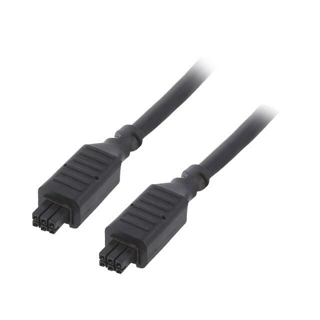 MOLEX Cable; female; PIN: 4; 5m