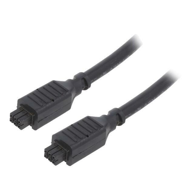 MOLEX Cable; female; PIN: 6; 5m
