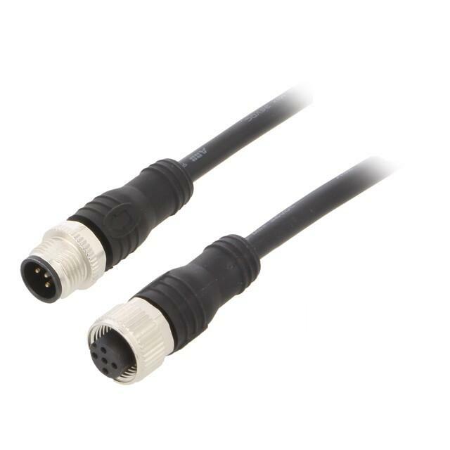ABB Cable: for sensors; M12; PIN:
