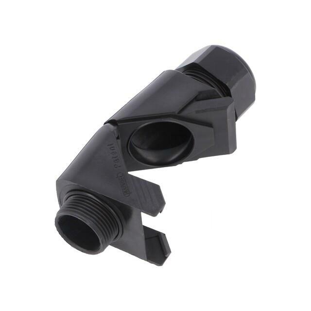 Cable gland; angular; PG21; IP68; polyamide