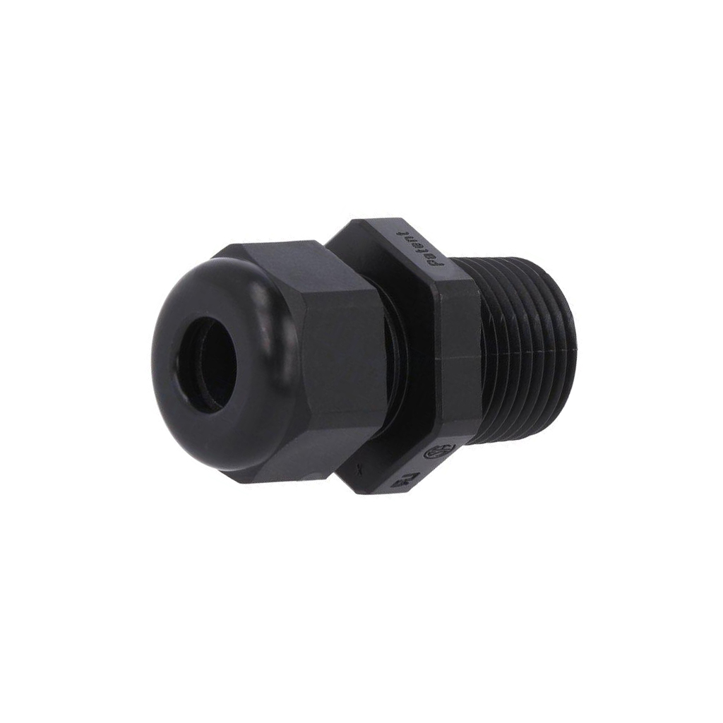 Cable gland; NPT3/8"; IP68; polyamide; black
