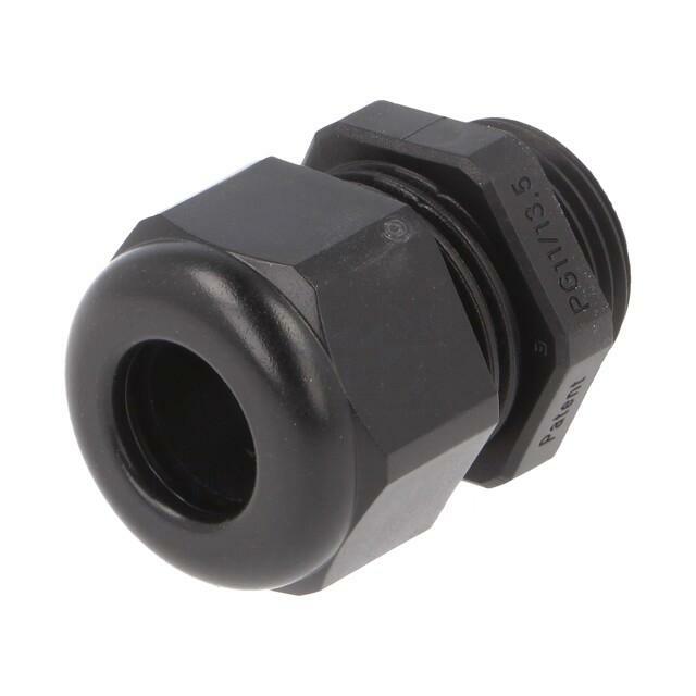 Cable gland; PG11; IP54; polyamide; black