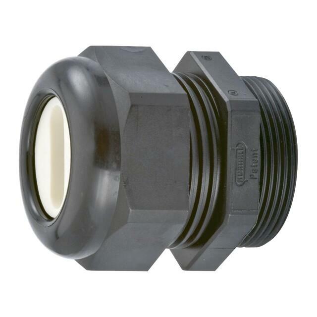 Cable gland; PG21; IP65; polyamide; black