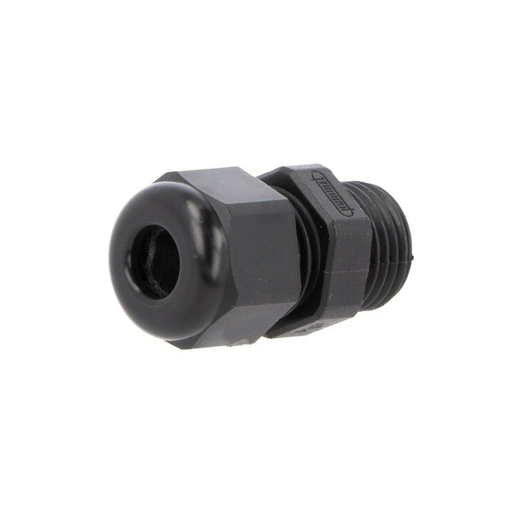 Cable gland; PG7; IP54; polyamide; black