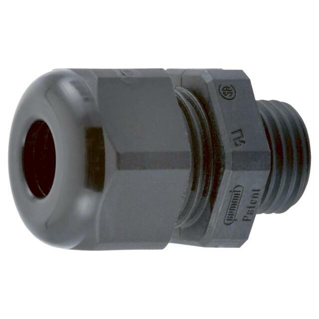 Cable gland; PG9; IP54; polyamide; black