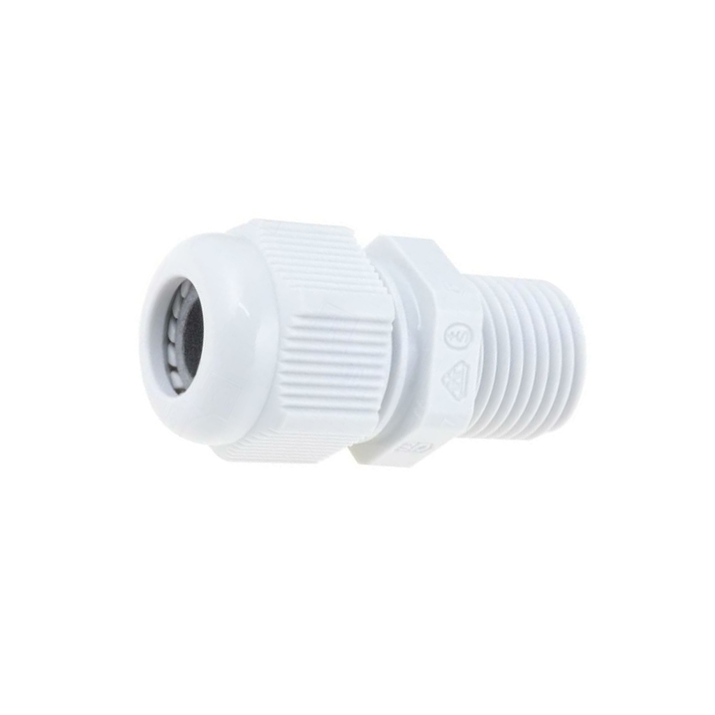 FIBOX Cable gland; with long thread
