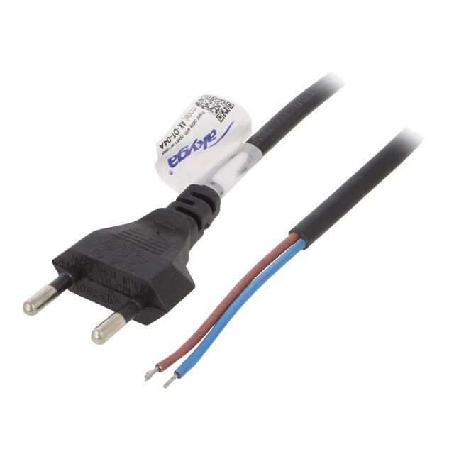 AKYGA Cable; H03VVH2-F; 2x0.5mm2; CEE