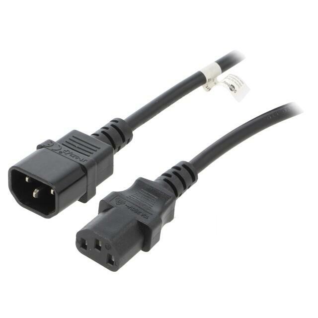 GOOBAY Cable; H05VV-F; 3x0.75mm2; IEC