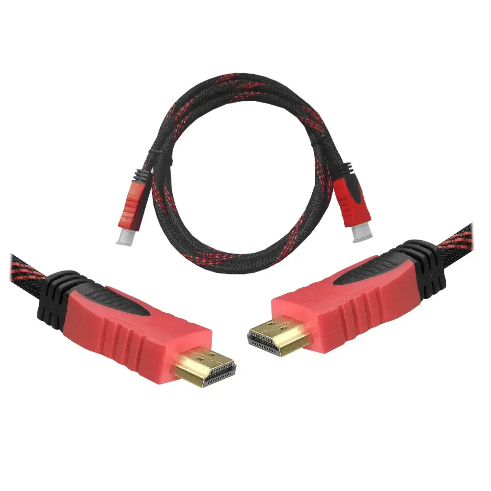 LEXTON Cable HDMI-HDMI 1,5m red