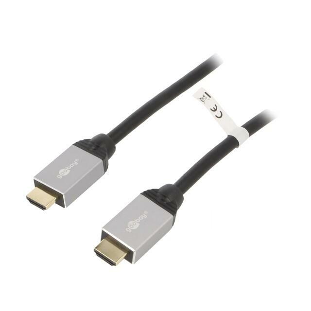 Cable; HDMI plug,both sides; PVC