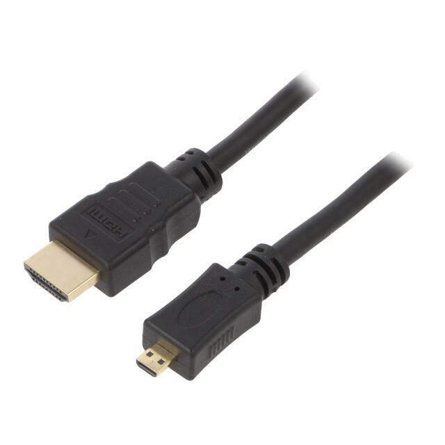 GOOBAY Cable; HDMI plug,micro HDMI