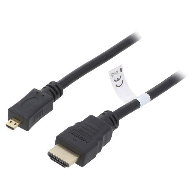 GOOBAY Cable; HDMI plug,micro HDMI
