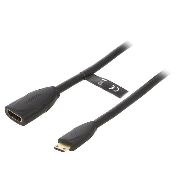 VENTION Cable; HDMI socket,mini HDMI