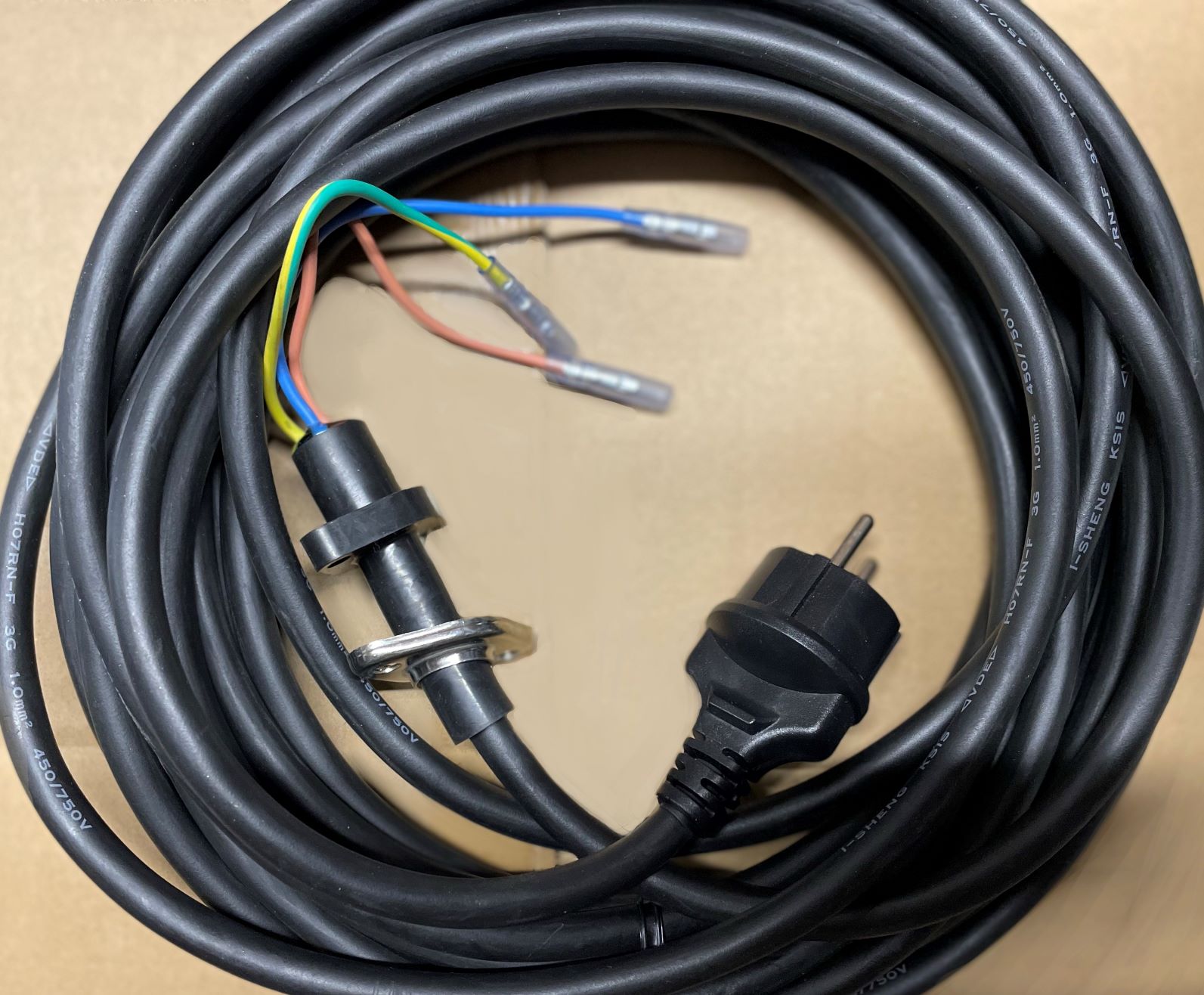 EVAK Cable HO7RNF 1.0X3G-10M 5