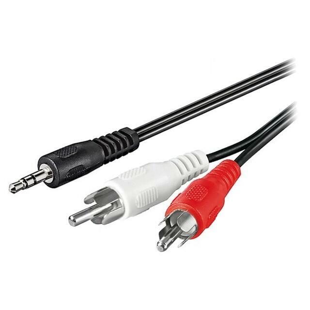 GOOBAY Cable; Jack 3.5mm 3pin
