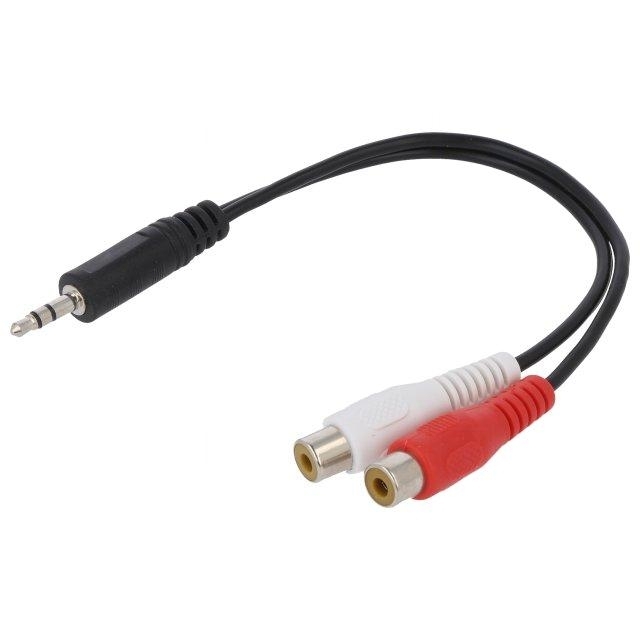 LOGILINK Cable; Jack 3.5mm 3pin