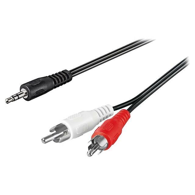 GOOBAY Cable; Jack 3.5mm 3pin
