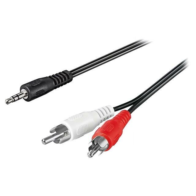 GOOBAY Cable; Jack 3.5mm 3pin