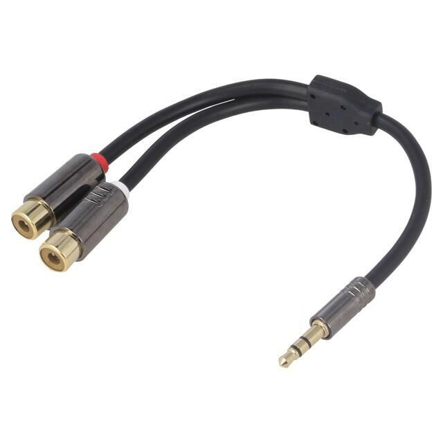 4CARMEDIA Cable; Jack 3.5mm 3pin