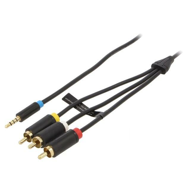 VENTION Cable; Jack 3,5mm 4pin