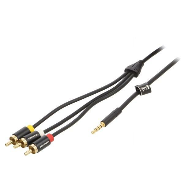 VENTION Cable; Jack 3,5mm 4pin