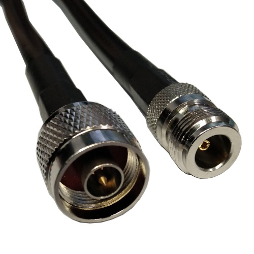 HISMART Cable LMR-400, 0.5m, N-male