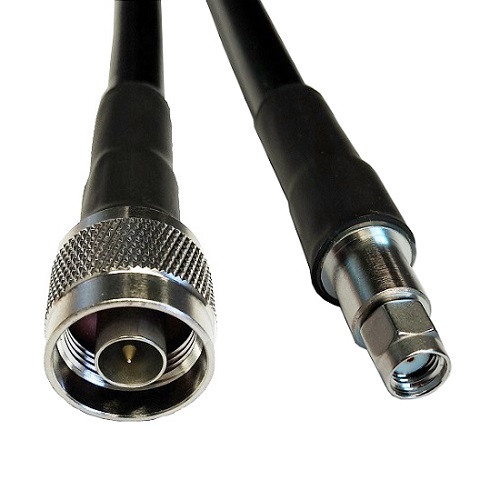 HISMART Cable LMR-400, 0.5m, N-male