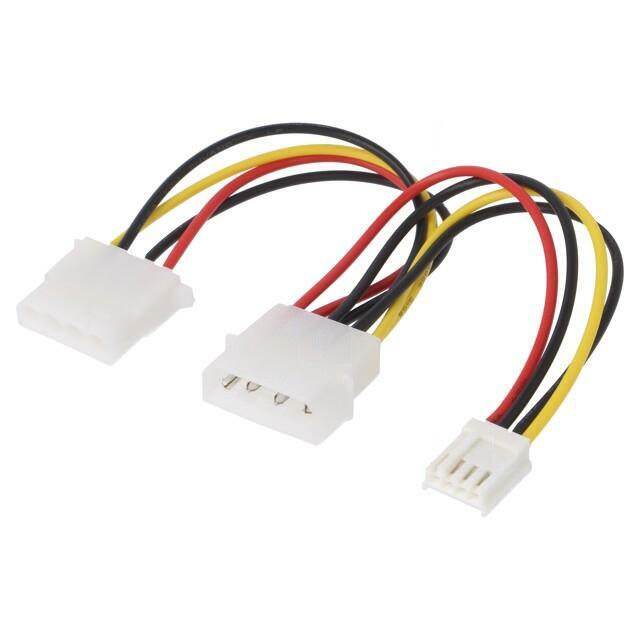 AKYGA Cable: mains; mini Molex female
