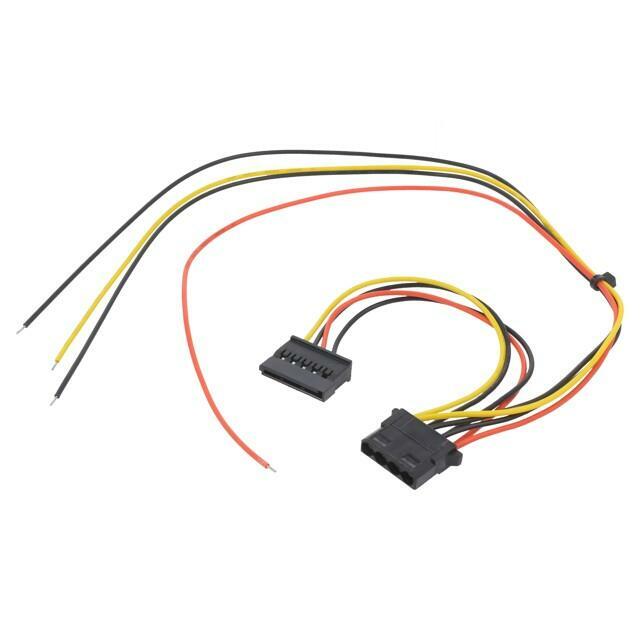 AKYGA Cable: mains; Molex female,cables